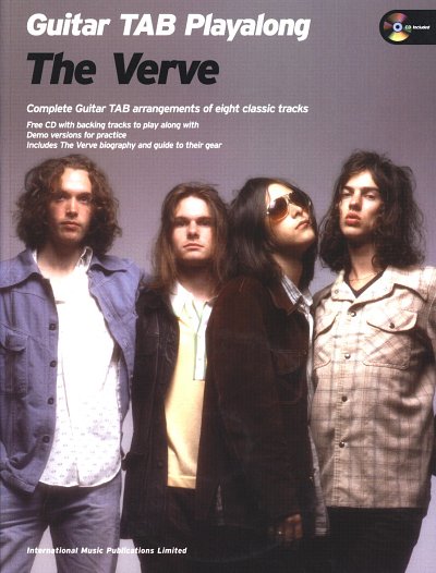 The Verve: Guitar Tab Playalong The Verve Tab Book/Cd