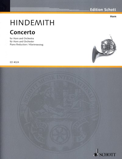 P. Hindemith: Concerto , HrnOrch (KASt)