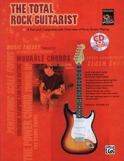 T. Hurwitz: The Total Rock Guitarist, E-Git (Tab+CD)