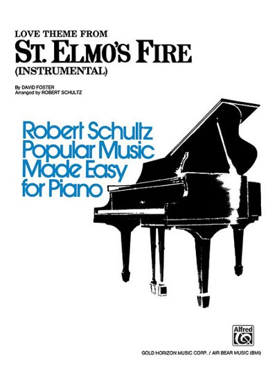 D. Foster: St. Elmo's Fire, Love Theme from (Inst, Klav (EA)
