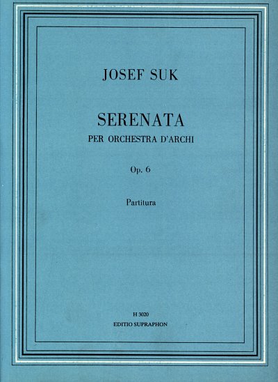 J. Suk: Serenade Es-Dur op. 6, Stro (Stp)