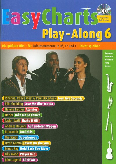 U. Bye: Easy Charts Play-Along 6, MelCBEs (+CD)