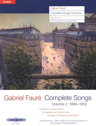 G. Fauré: Sämtliche Lieder 2 1884-1919, GesMKlav