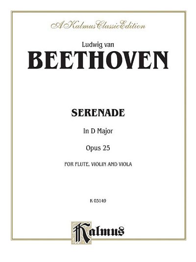 L. v. Beethoven: Serenade, Op. 25 (Bu)