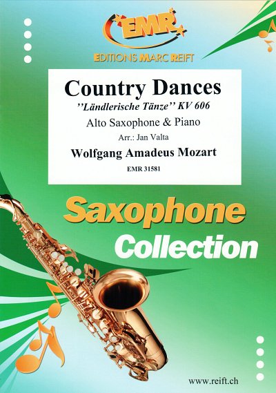 W.A. Mozart: Country Dances, ASaxKlav