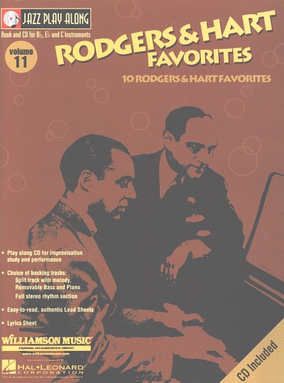 R. Rodgers: Rodgers & Hart Favorites, MelCBEsCt (+CD)