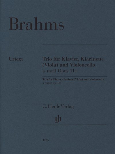 J. Brahms: Klarinettentrio a-moll op. 114, KlrVcKlv (Pa+St)