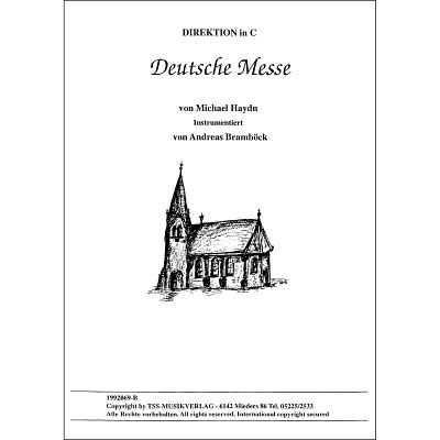 M. Haydn: Deutsche Messe, Blaso (Dir+St)