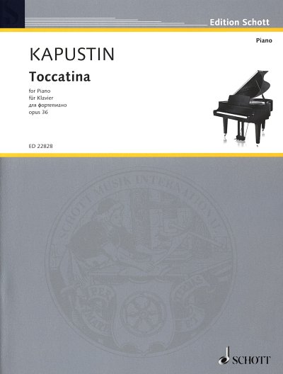 N. Kapustin: Toccatina op. 36 (1983), Klav