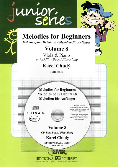 K. Chudy: Melodies For Beginners Volume 8, VaKlv (+CD)