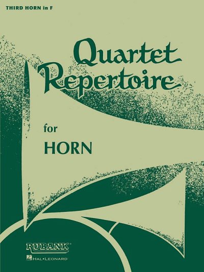 Quartet Repertoire for Horn, 4Hrn
