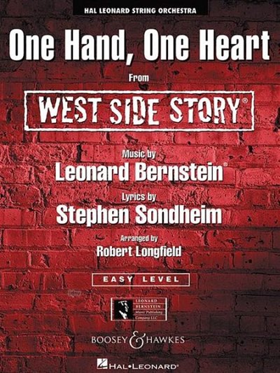L. Bernstein: One Hand, One Heart (from West S, Stro (Pa+St)