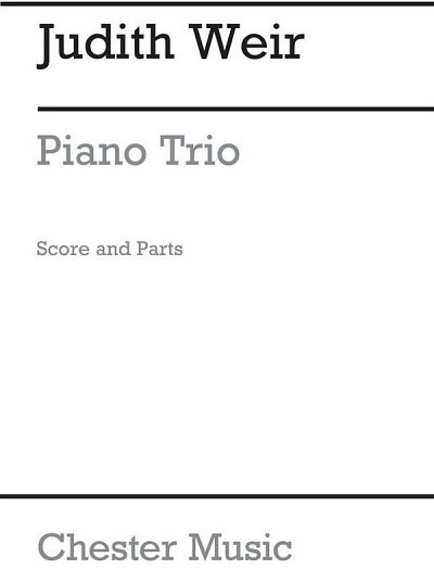 J. Weir: Piano Trio, VlVcKlv (Pa+St)