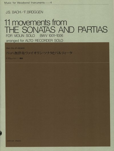 J.S. Bach: 11 Movements from Sonatas and Partitas BWV , Ablf