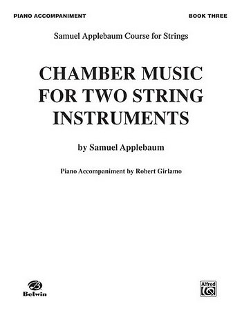 S. Applebaum: Chamber Music for Two String Instruments, (Bu)