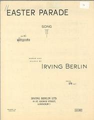 DL: I. Berlin: Easter Parade, GesKlavGit