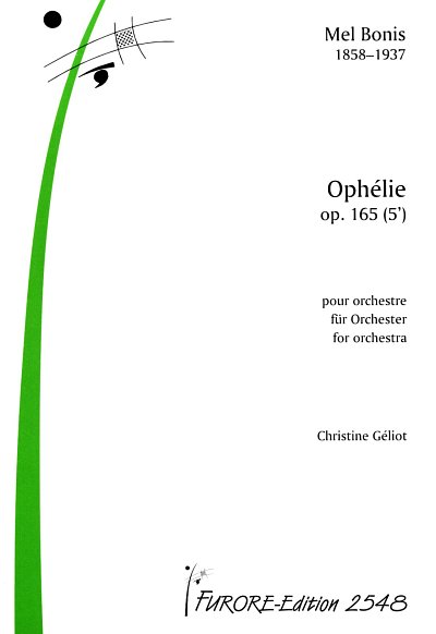 M. Bonis: Ophélie op. 165, Sinfo (Stp)