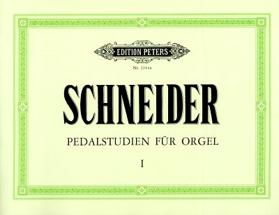 Schneider Julius: Pedalstudien 1 Op 67