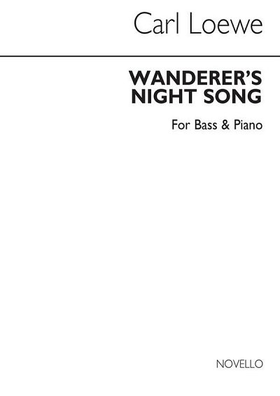 Wanderer's Night Song (Bass And Piano (Bu)