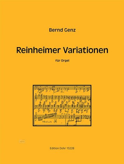 G. Bernd: Reinheimer Variationen, Org (Part.)
