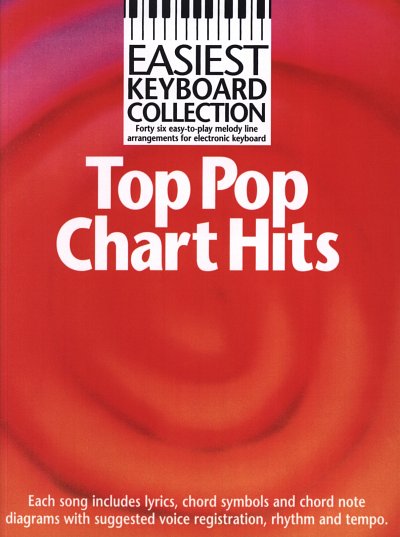 Top Pop Chart Hits Easiest Keyboard Collection
