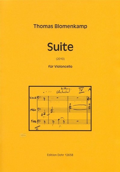 T. Blomenkamp: Suite, Vc (Part.)