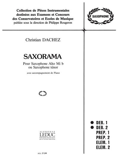 Christian Dachez: Saxorama, ASaxKlav (Part.)