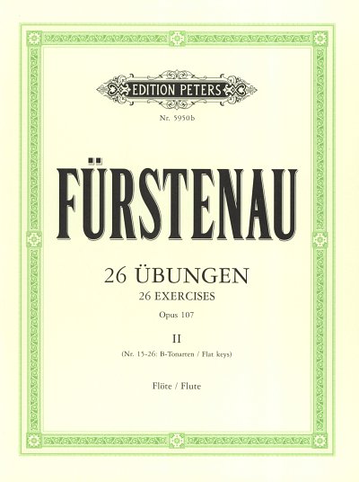 A.B. Fürstenau: 26 Übungen für Flöte op. 107/2, Fl