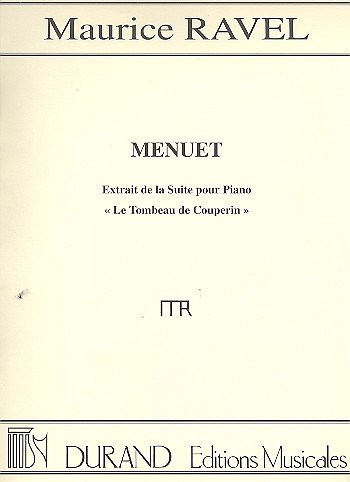 M. Ravel: Menuet, Klav