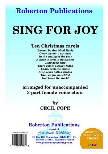 Sing For Joy, FchKlav (Chpa)