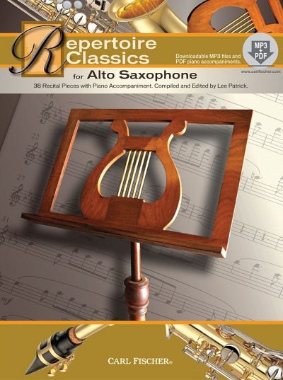 L. Patrick: Repertoire Classics for Alto Sax, ASaxKlav (+CD)
