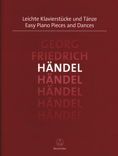 G.F. Händel: Leichte Klavierstücke und Tänze, Klav