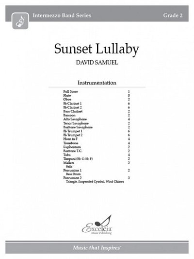 S. David: Sunset Lullaby, Blaso (Part.)