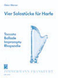 Werner Oskar: 4 Solostuecke Fuer Harfe
