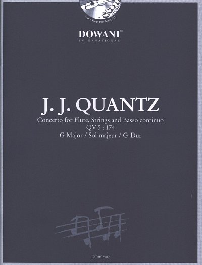 J.J. Quantz: Concerto for Flute, Strings a, FlStrBc (KAStCD)