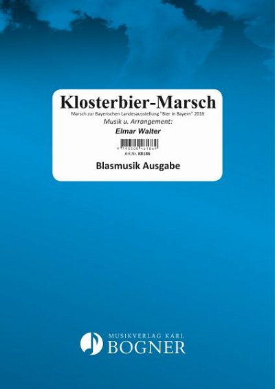 E. Walter: Klosterbier Marsch, Blaso (PaDiSt)