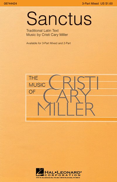 C.C. Miller: Sanctus, Ch3Klav (Chpa)