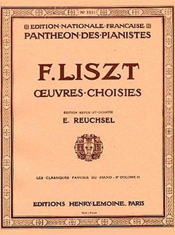 F. Liszt: Classiques favoris Vol.9D, Klav