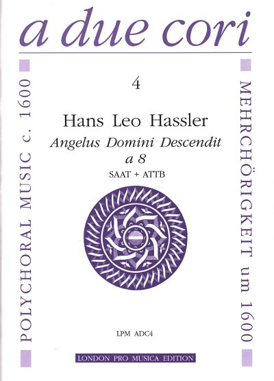 AQ: H.L. Hassler: Angelus Domini Descendit A Due Co (B-Ware)