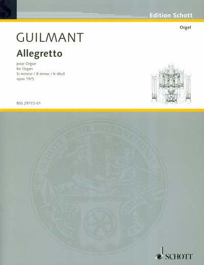 F.A. Guilmant: Allegretto in b-Moll op. 19 Nr. 11, Org