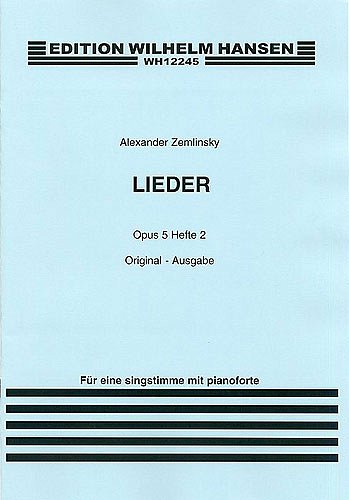 Lieder Op.5 Book 2, GesMKlav