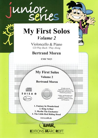 B. Moren: My First Solos Volume 2, VcKlav (+CD)