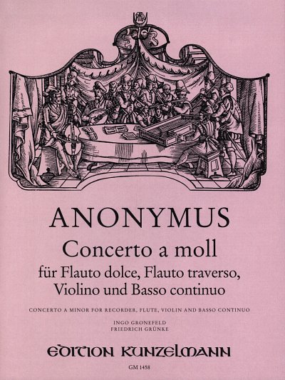 AQ: Anonymus: Concerto a-Moll (KASt) (B-Ware)
