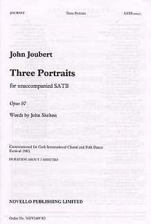 J. Joubert: Three Portraits Op.97, GchKlav (Chpa)