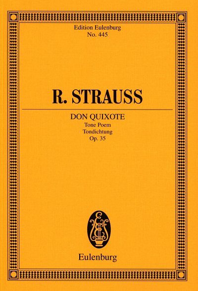 R. Strauss: Don Quichotte Op 35 Eulenburg Studienpartituren