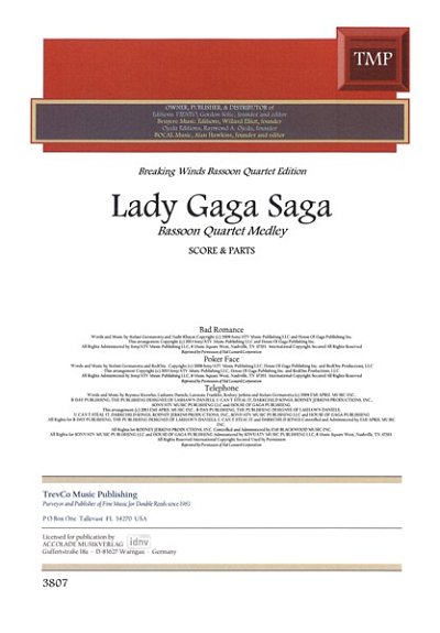 L. Gaga: Lady Gaga Saga, 4Fag (Pa+St)