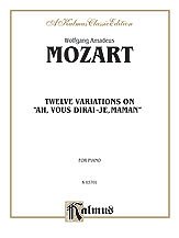 "Mozart: Variations on ""Ah, Vous Dirai-Je, Maman"""