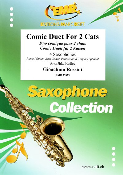 G. Rossini: Comic Duet For 2 Cats, 4Sax