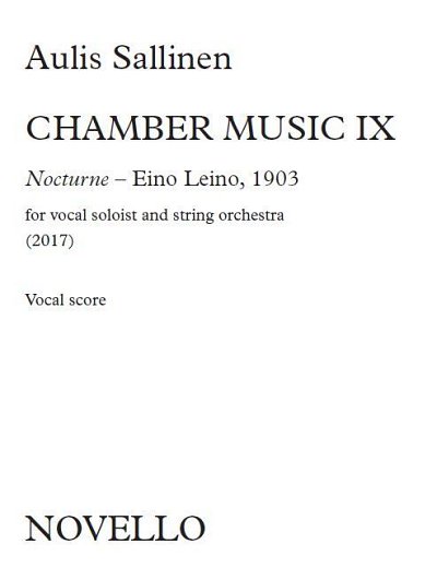 A. Sallinen: Chamber Music Ix Nocturne