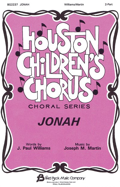 J.P. Williams: Jonah, Ch2Klav (Chpa)
